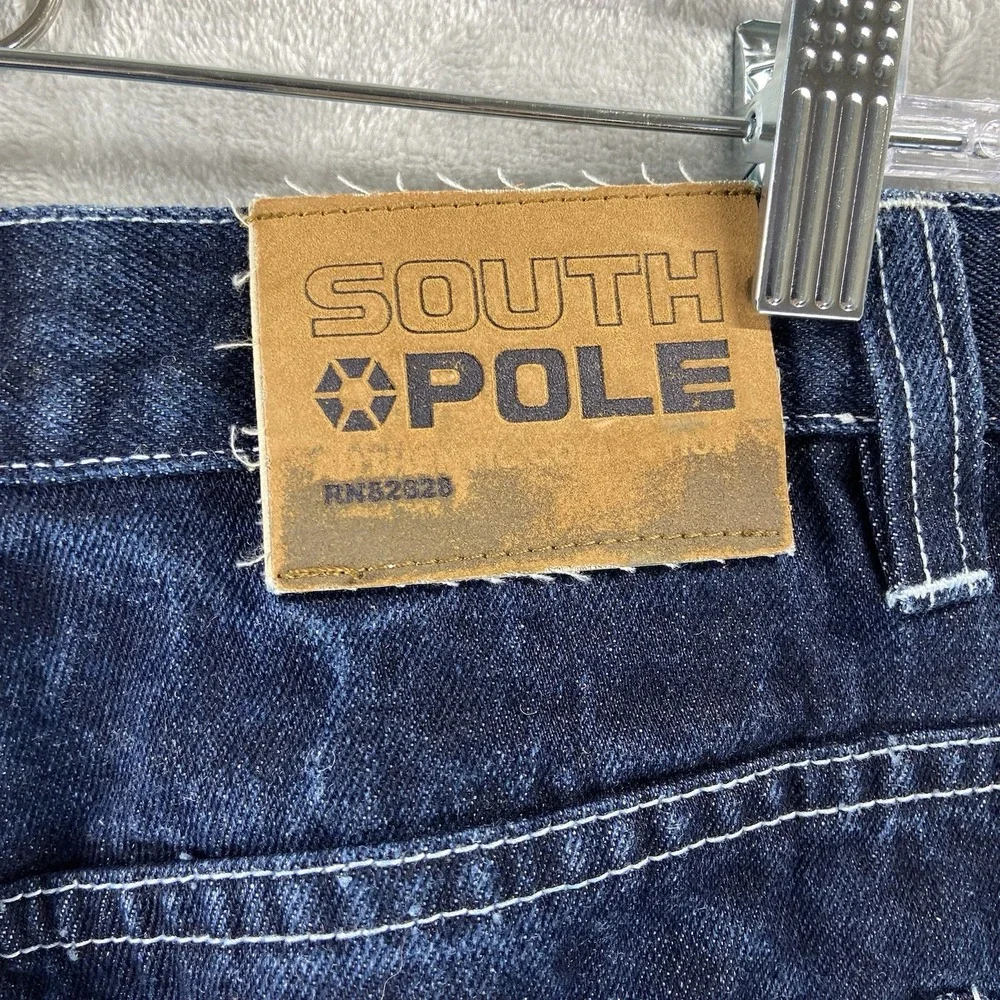 Southpole Jeans men's 28x30 Baggy Loose Fit Relaxed Carpenter Denim Hip Hop Y2K